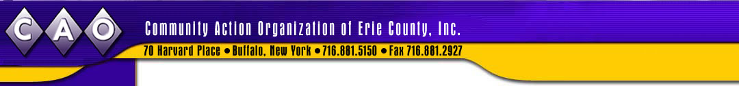 The Community Action Organization Of Erie County Inc