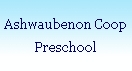 Ashwaubenon Coop Nursery School