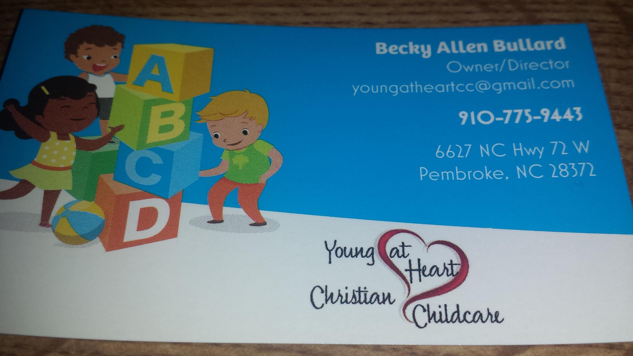YOUNG @ HEART CHRISTIAN CHILDCARE