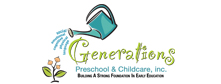 GENERATIONS PRESCHOOL AND CHILD CARE, INC.
