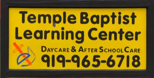 TEMPLE BAPTIST LEARNING CENTER MINISTRY