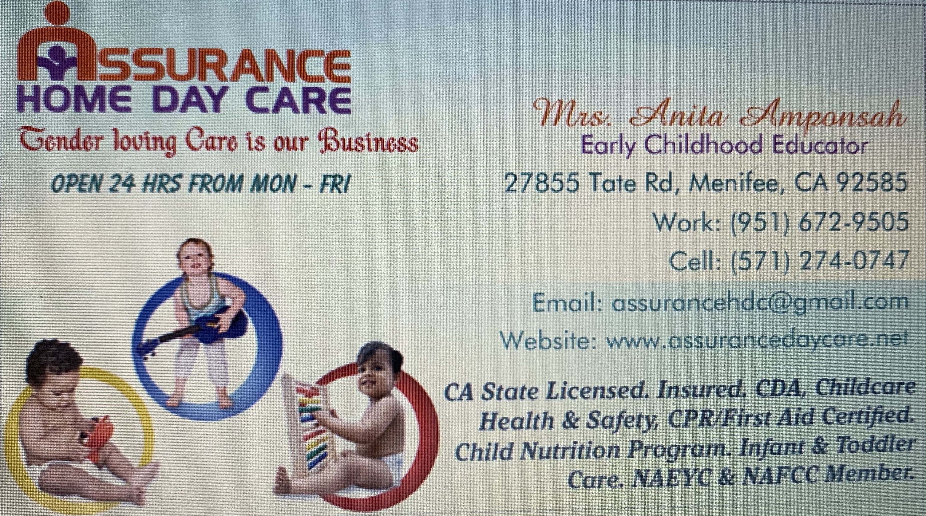 Assurance Home Daycare