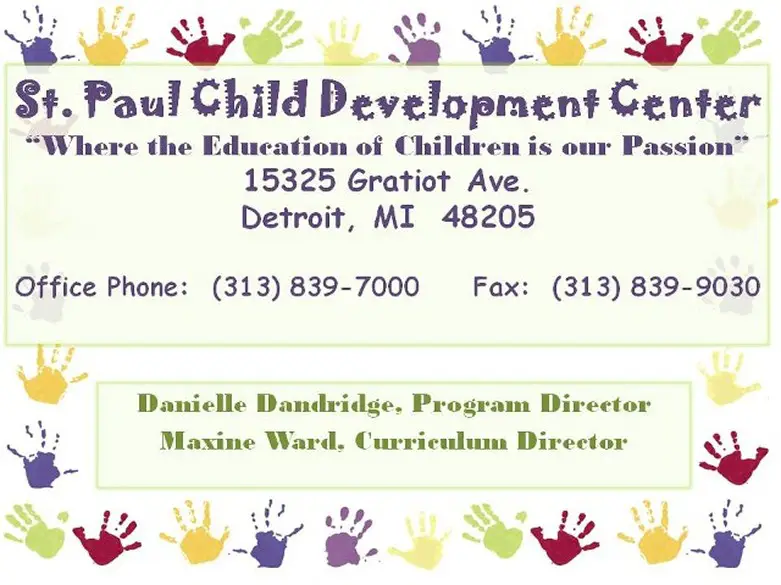 ST PAUL CHILD DEVELOPMENT CT