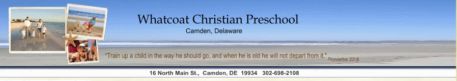 WHATCOAT CHRISTIAN PRESCHOOL
